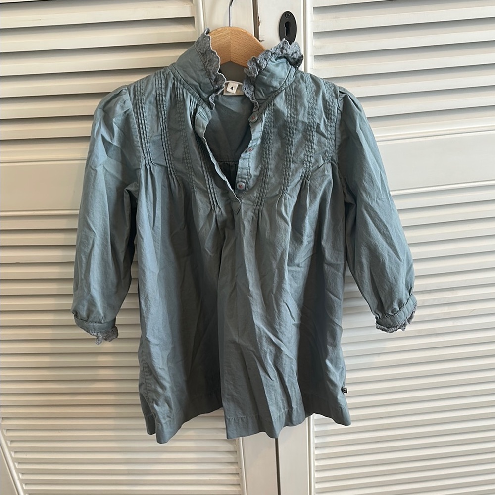 Bonton steel blue dress size 4